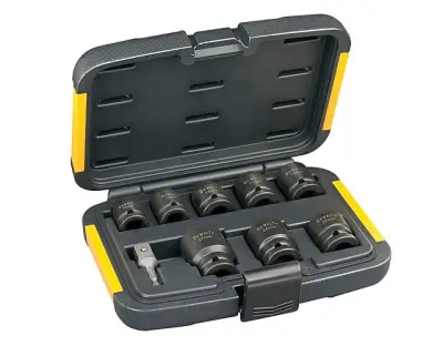 Dewalt 1/2 "kape za udarce nastavite 9 elementov