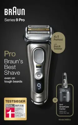 Procter&Gamble Braun Rasierer Series9 System 9485cc SW mokro/suho