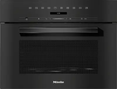 MIELE M 7244 TC črna vgradna mikrovalovna pečica