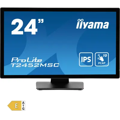 Monitor 24" IIYAMA T2452MSC-B1, Touchscreen, IPS, FHD, zvučnici
