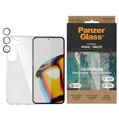 PANZERGLASS SET 3V1 PROZORNA ETUI ZAŠČITA FOLIJA ZA SAMSUNG GALAXY