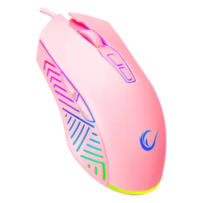 Rampage Miška SMX-G68 SPEAR Full RGB, 7D, Instant 704F, 7200DPI Programabilna Gaming ROZA