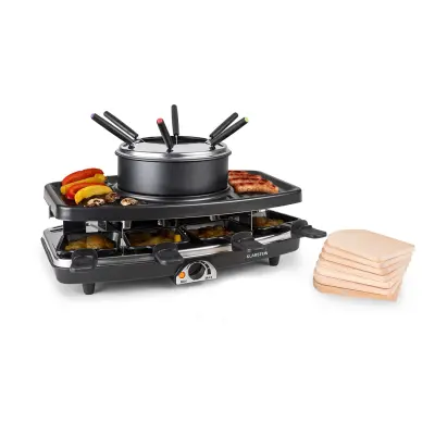 Klarstein Entrecote 2 v 1 raclette žar & fondue