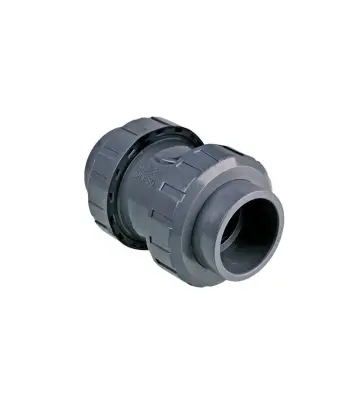 PVC NEPOVRATNI VENTIL Z VZMETJO, fi 110 MM