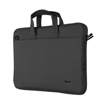 Črn kovček Trust Bologna 16' Eco Black