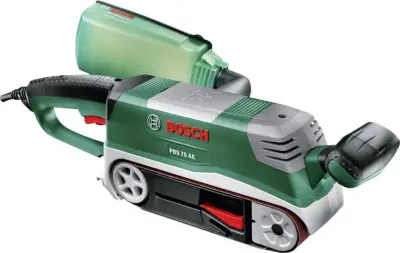 Bosch Home and Garden PBS 75 AE 06032A1100 tračni brusilnik  750 W  76 x 165 mm Širina traku 75 mm Dolžina traku 533 mm
