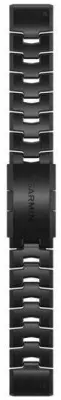 Zamjenski remen za Garmin Fenix 6 - Vented Titanium Carbon Gray , Quickfit, 22mm