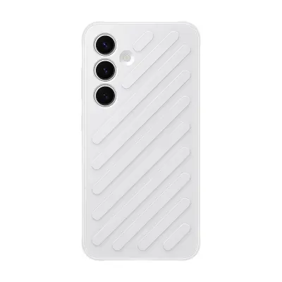 Originalen oklepni ovitek Shield Case za Samsung Galaxy S24, svetlo siv
