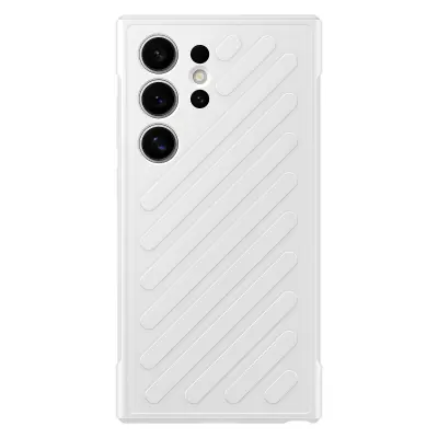 Originalen oklepni ovitek Shield Case za Samsung Galaxy S24 Ultra, svetlo siv