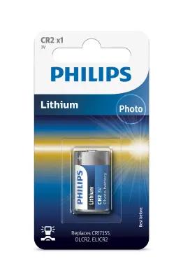 PHILIPS baterija CR2 3V