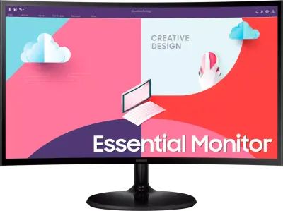 Monitor Samsung S24C364EAU 61 cm (24") FHD VA LED 75 Hz FreeSync ukrivljen