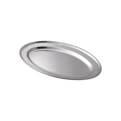 Servirni pladenj / 40cm / srebrn / Royal