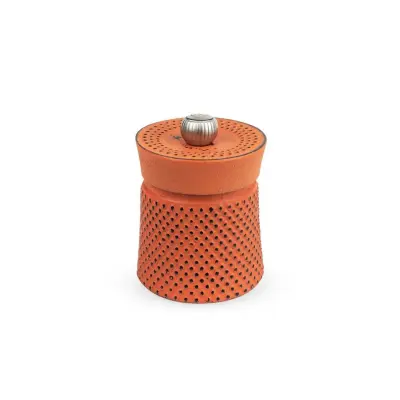 Mlinček za poper Bali Fonte / 8cm / oranžen