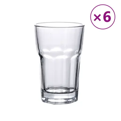 vidaXL Kozarci za pivo 6 kosov 295 ml