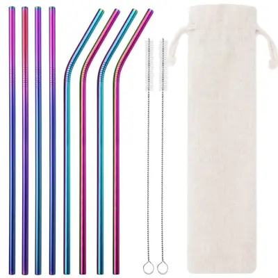 11-delni set slamic iz nerjavečega jekla MultiColor