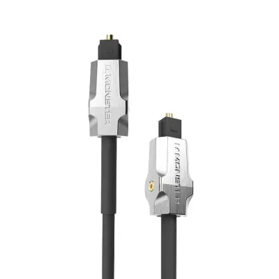 Monster, M1000 1,5 m digitalni avdio opti?ni kabel, Srebrna