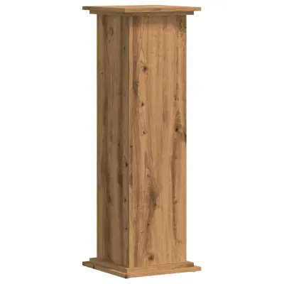 vidaXL Stojalo za rastline artisian hrast 33x33x100 cm inženirski les