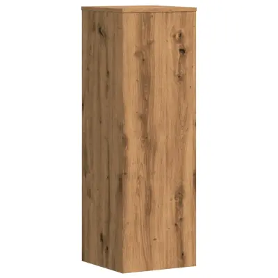 vidaXL Stojalo za rastline artisian hrast 33x33x100 cm inženirski les
