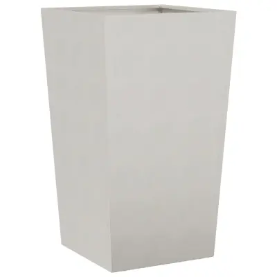 vidaXL Vrtno korito 45x45x75 cm nerjavno jeklo