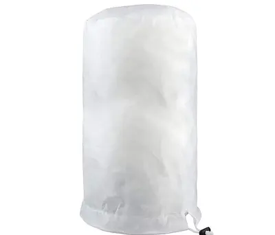 Zaščita rastlin proti zmrzali z zadrgo in vrvico White 120 cm / 180 cm