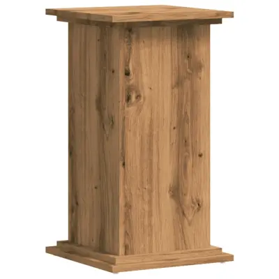 vidaXL Stojalo za rastline 2 kosa artisan hrast 33x33x60 cm inž. les