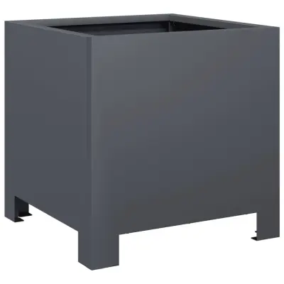 vidaXL Vrtno korito antracit 30x30x30 cm jeklo