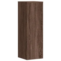 vidaXL Stojalo za rastline rjavi hrast 33x33x100 cm inženirski les