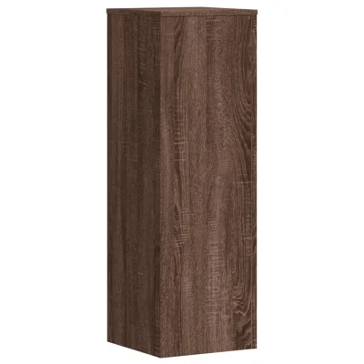 vidaXL Stojalo za rastline rjavi hrast 33x33x100 cm inženirski les