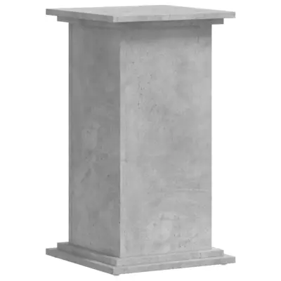 vidaXL Stojalo za rastline betonsko sivo 33x33x60 cm inženirski les