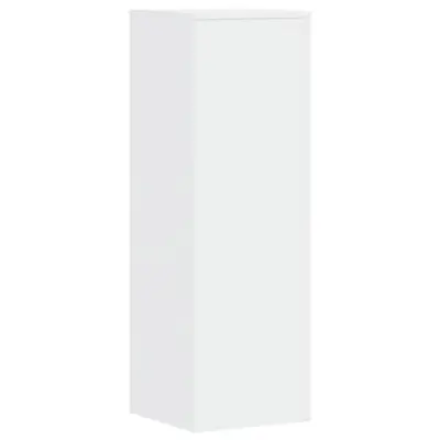 vidaXL Stojalo za rastline belo 33x33x100 cm inženirski les