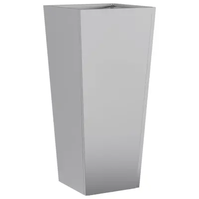 vidaXL Vrtno korito 35x35x75 cm pocinkano jeklo