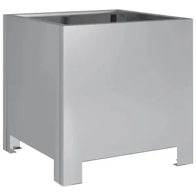 vidaXL Vrtno korito 30x30x30 cm pocinkano jeklo