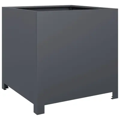 vidaXL Vrtno korito antracit 50x50x50 cm jeklo
