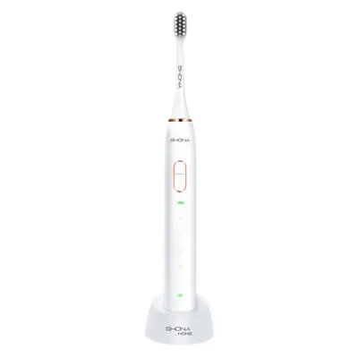 Shona Pro Electric IPX7 sonična zobna ščetka s 5 načini / 3x Speed + potovalna torbica (2 glavi i