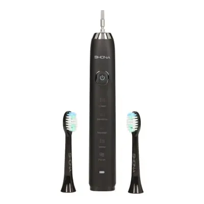 Sonična zobna ščetka Shona Electric IPX7 s 5 načini delovanja + potovalni kovček (2 glavi i