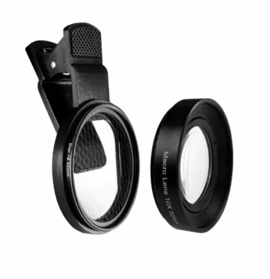 Makro objektiv 3 v 1 52 mm 10X z zvezdastim filtrom