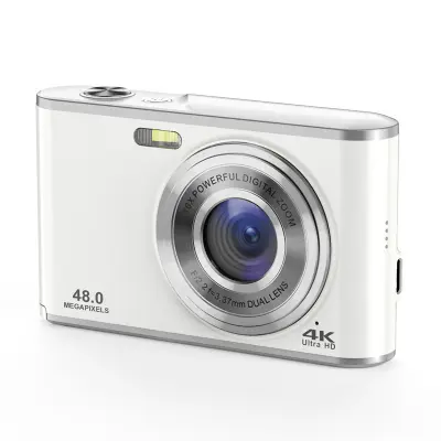 Digitalni fotoaparat 4K 48 MP spletna kamera s 16 x povečavo Silver