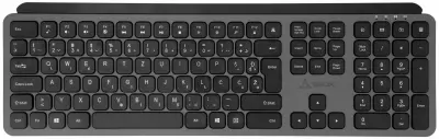 SBOX tipkovnica brezžična črno siva SLO WK-26