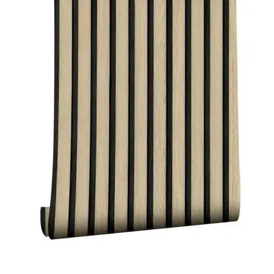 Stenska nalepka z videzom naravnega lesa (300x45cm) | LINEWALL