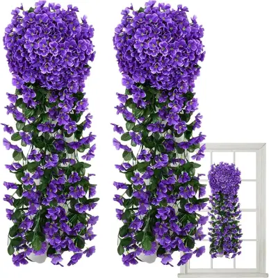 Viseči šopek orhidej | HANGROSE 1+1 GRATIS Vijolična + Vijolična