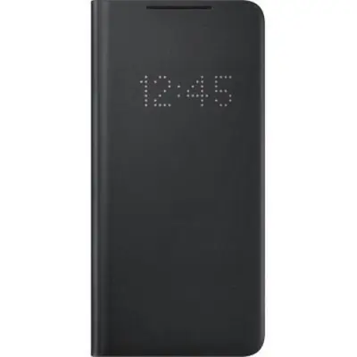 Samsung, Kov?ek za samsung Galaxy S21 Plus 5G Model Folio LED View Cover z držalom za kartice, ?rna