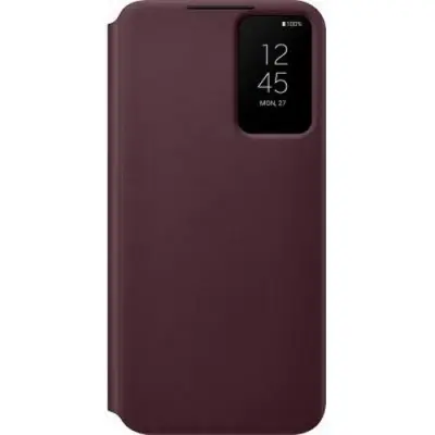 Samsung, Kov?ek za samsung Galaxy S22 Plus 5G Model Folio Clear View Cover, Bordeaux