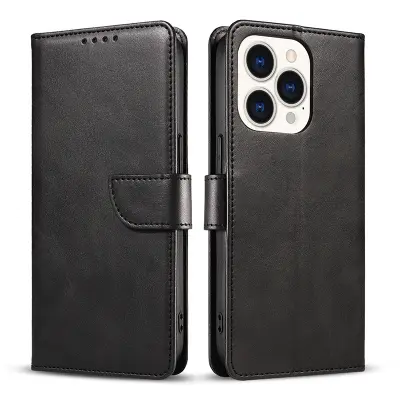 Usnjena torbica za iPhone z držalom za kartico   iPhone 14