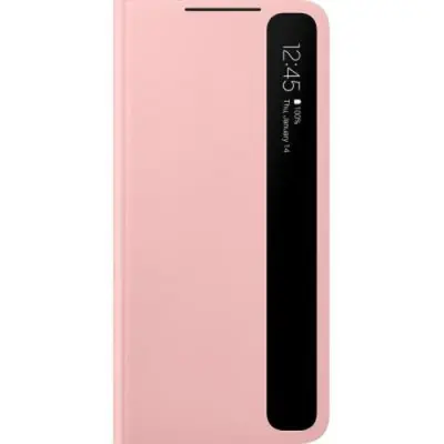 Samsung, Kov?ek za samsung Galaxy S21 Plus 5G Model Folio Clear View Cover, Roza