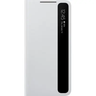 Samsung, Kov?ek za samsung Galaxy S21 Plus 5G Model Folio Clear View Cover, Svetlo siva