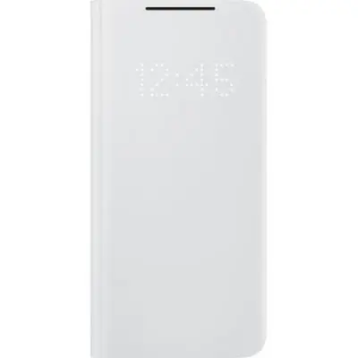 Samsung, Kov?ek za samsung Galaxy S21 5G Model Folio LED View Cover z držalom za kartice, Svetlo siva