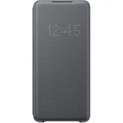 Samsung, Ohišje v obliki školjke za samsung Galaxy S20 Plus Model Folio LED View Cover z držalom za kartice, Siva