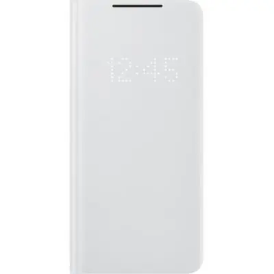 Samsung, Kov?ek za samsung Galaxy S21 5G Model Folio LED View Cover z držalom za kartice, Svetlo siva