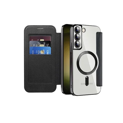 Magnetna preklopna usnjena torbica za telefon Samsung   Samsung Galaxy S24