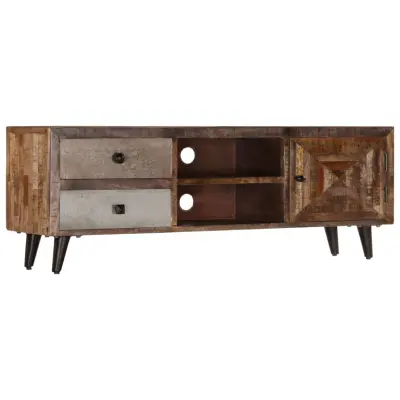 The Living Store TV omarica iz trdnega mangovega lesa 118x30x40 cm - TV Stojalo